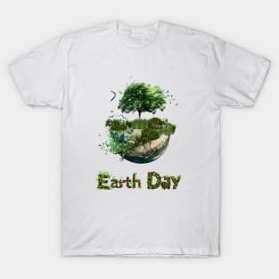 Earth Day Shirt T-Shirt